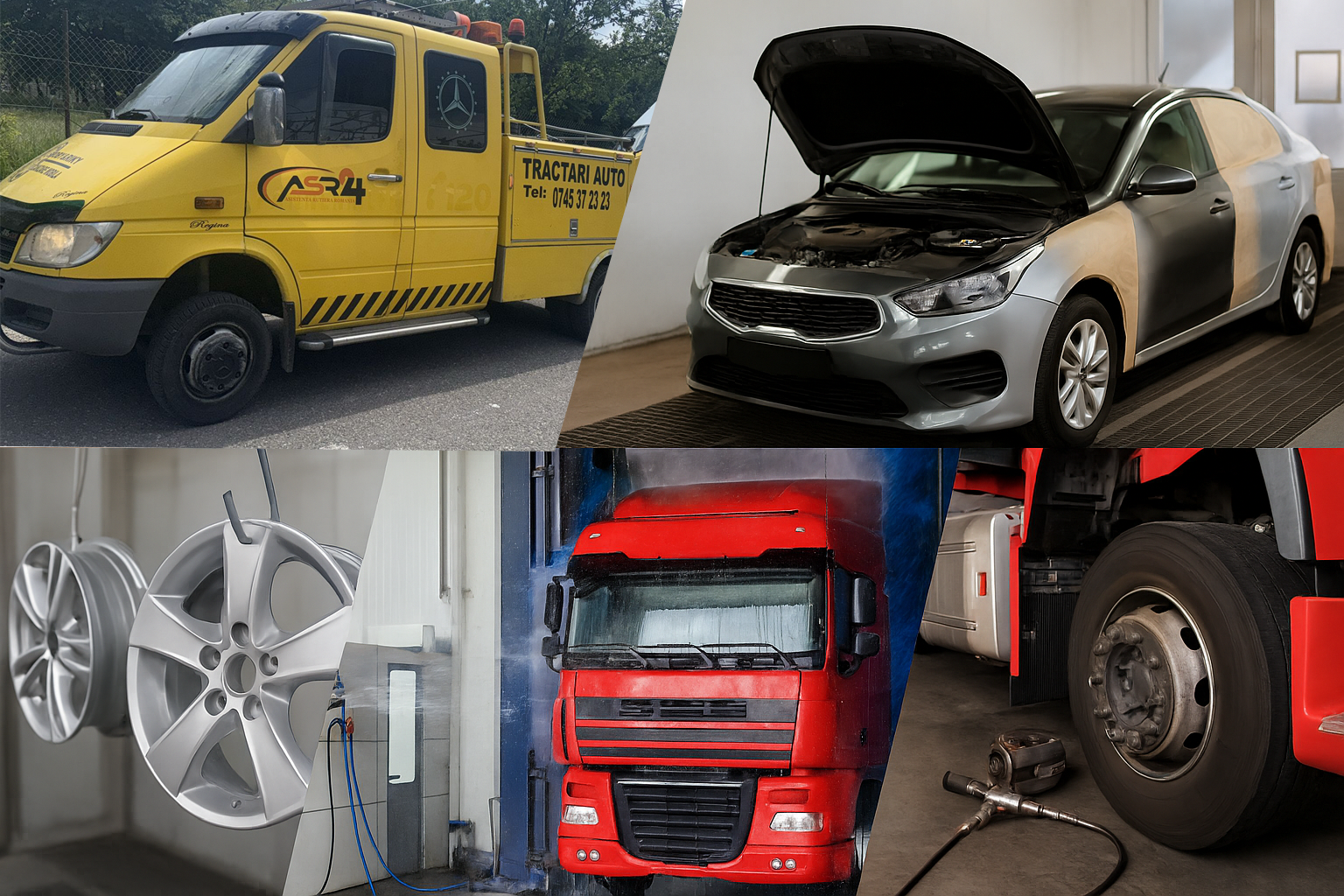 Tractare auto cu platformă în Bacău